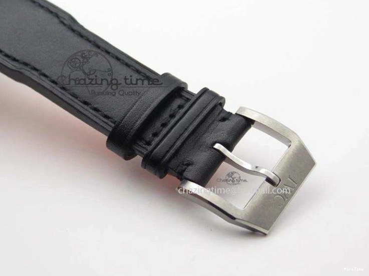 MIROTIME 0116 Fashionable Mark XVIII IW327002 V6F Best Edition White Dial On Black Leather Strap A 7312